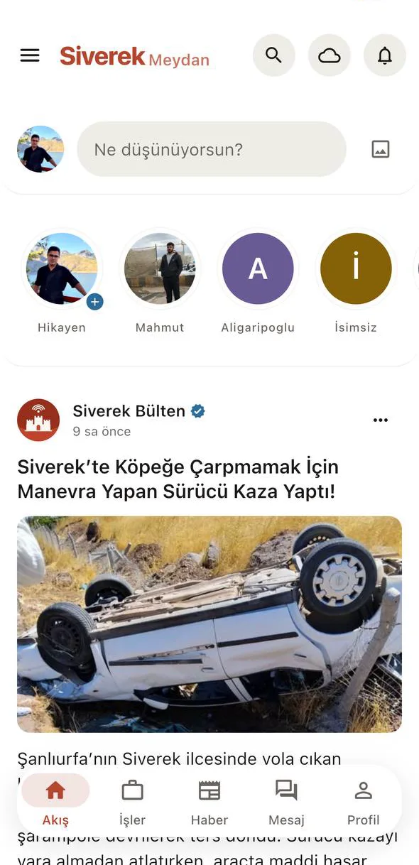 SiverekGo giriş sonrası akış ekranı